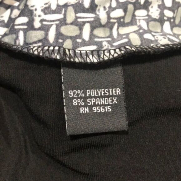 Rafaella Black & White Layered-Look 3/4 Sleeve Top – Size M - Picture 5 of 5